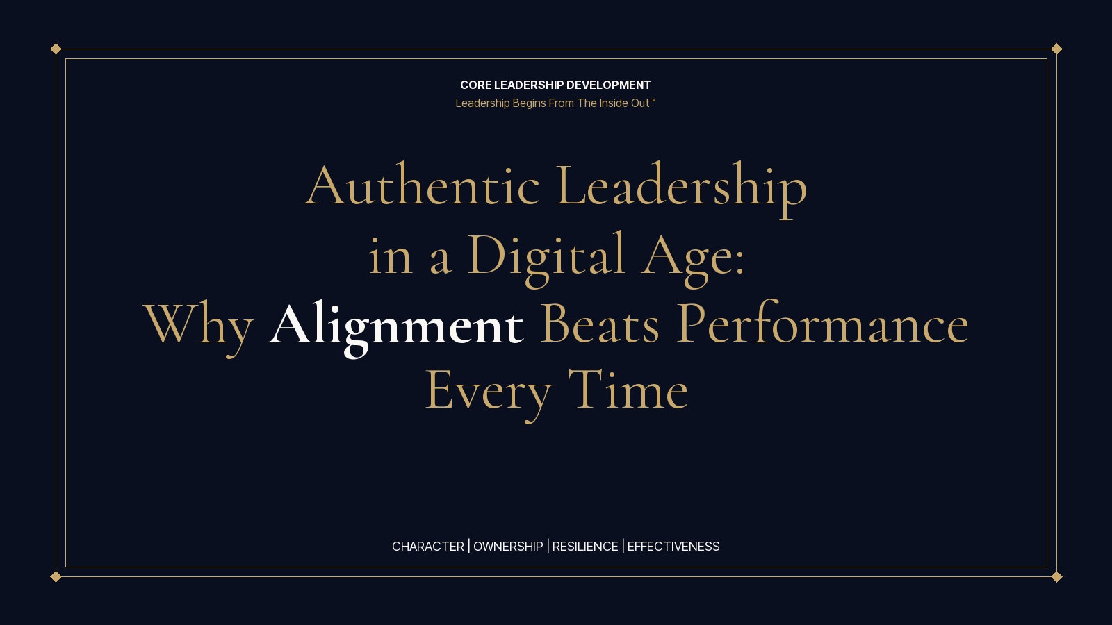 Title card: Authentic Leadership in a Digital Age